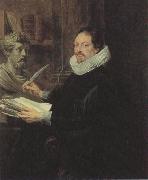 Peter Paul Rubens Fan Caspar Gevaerts (mk01) oil on canvas